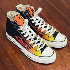 ⚠️CUSTOM⚠️ Converse All Star, with Chrome Hearts details, all sizes